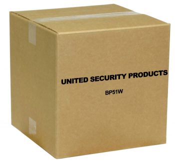 United Security Products BP51W 3/8″ Stubby Press Fit, Open Circuit Casement Contact
