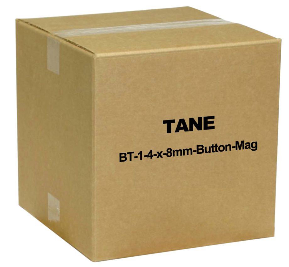 Tane BT-1-4-x-8mm-Button-Mag 1/4 x 8mm Magnet