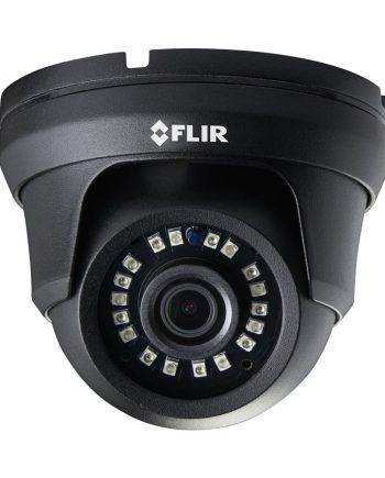 Flir C243EW2BK HD-CVI 1080p IR Outdoor Dome Camera, 2.8mm Lens, Black