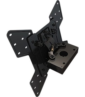 Crimson C55V Ceiling Mount Box and VESA Screen Adapter Assembly for 32″ to 55″+ Screens, Black