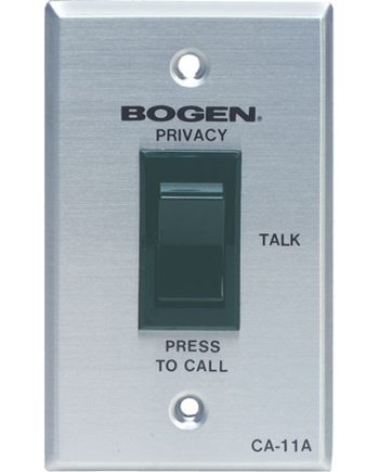 Bogen CA11A Call-In Switch for PI135A, SI135A and Graphic Series Paging Systems