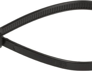 Nascom CABLETIE-UVB7H 7-1/2″ Mounting Cable Ties, Catamount, UV Nylon, Black, 1000 Pack