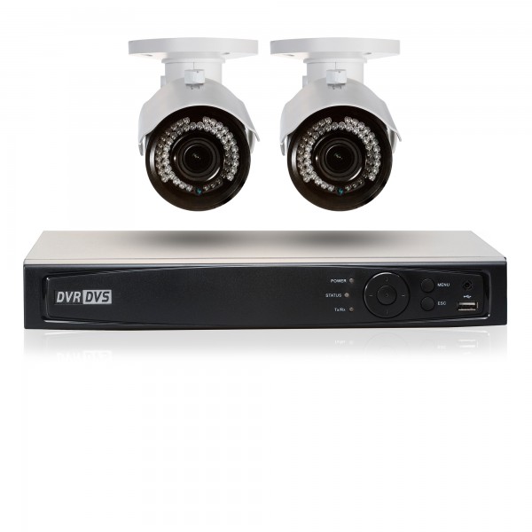 2 Camera Complete Surveillance System