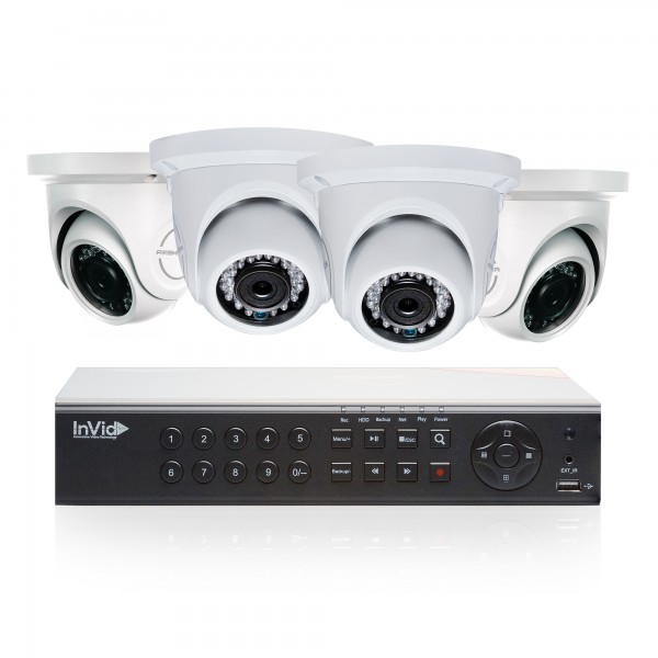 4 Camera Complete Surveillance System