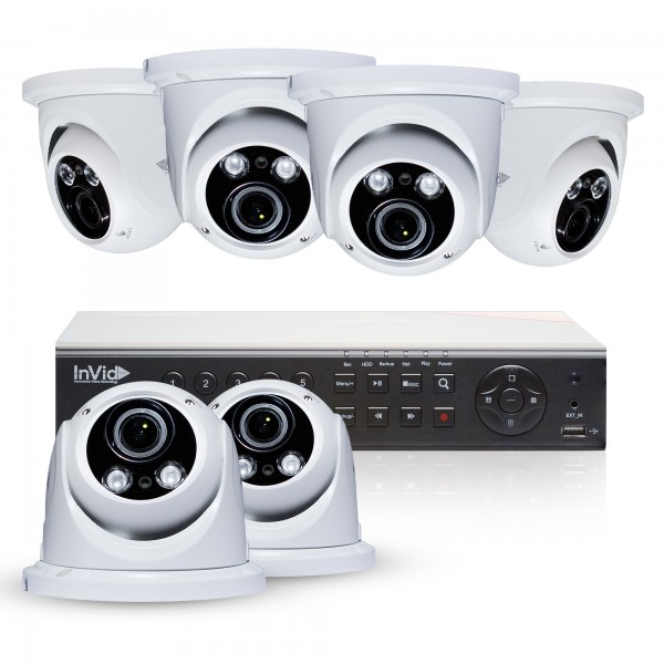 6 Camera Complete Surveillance System