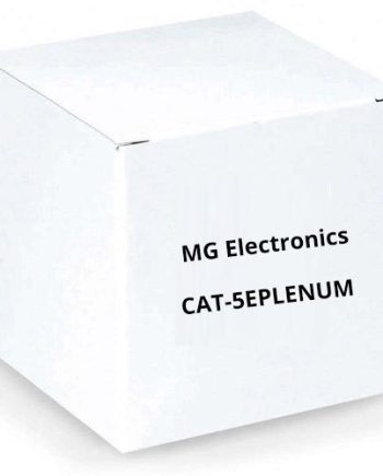 MG Electronics CAT-5EPLENUM UL Listed Cat 5e Cable 24/4P, Plenum