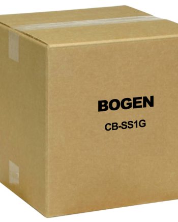 Bogen CB-SS1G Call-In Button, Momentary, 1G Stainless Steel