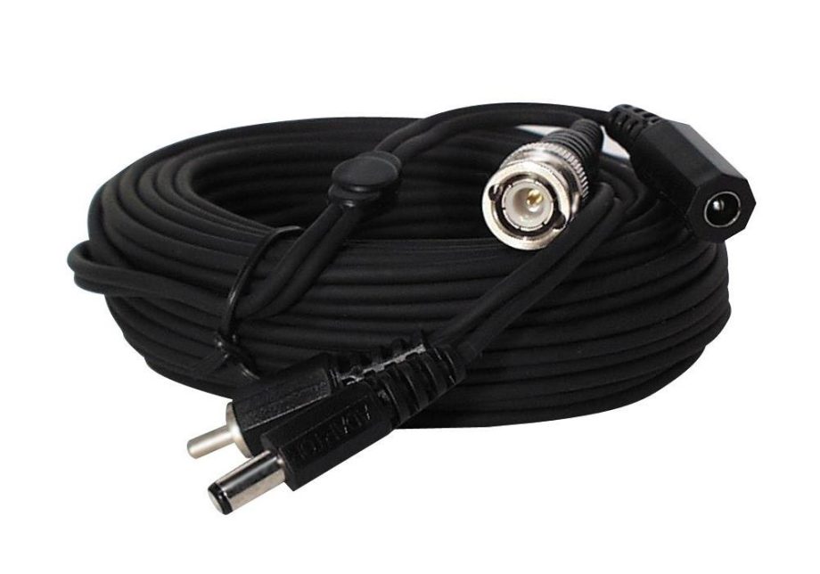 Speco CBL-150BB 150′ Video/Power Extension Cable with BNC/BNC Connectors