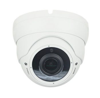 COP-USA CD39ZM-4N1-STA 1080p HD-TVI, HD-CVI, HD-AHD, Analog IR Outdoor Dome Camera, 2.8-12mm Lens