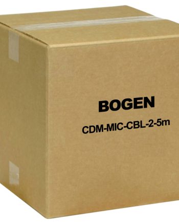 Bogen CDM-MIC-CBL-2-5m Cable to Connect Microphone to DB-104, 2.5m