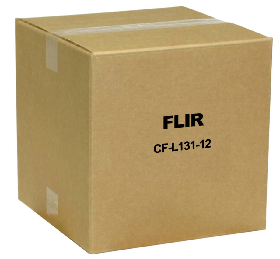 Flir CF-L131-12 F1.4, 1/2.7, 3 Megapixels, Auto Iris IR Corrected, 12.5-50 mm Lens