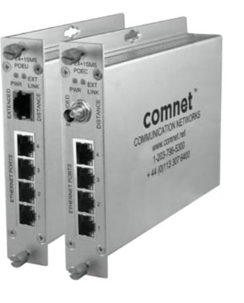 Comnet CLFE4+1SMSC 4 Port 10/100 Mbps Ethernet Self-managed Switch
