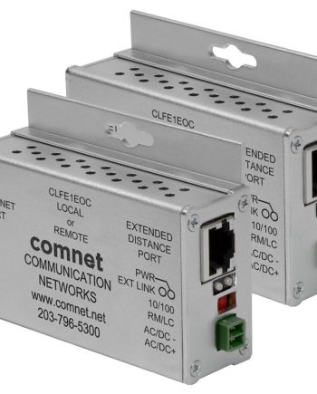 Comnet CLKFE1EOC Copperkit Two Single Channel Ethernet COAX Extenders