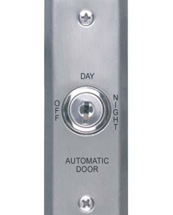 Camden Door Controls CM-170 Key Switch with Stainless Steel (narrow stile) Faceplate