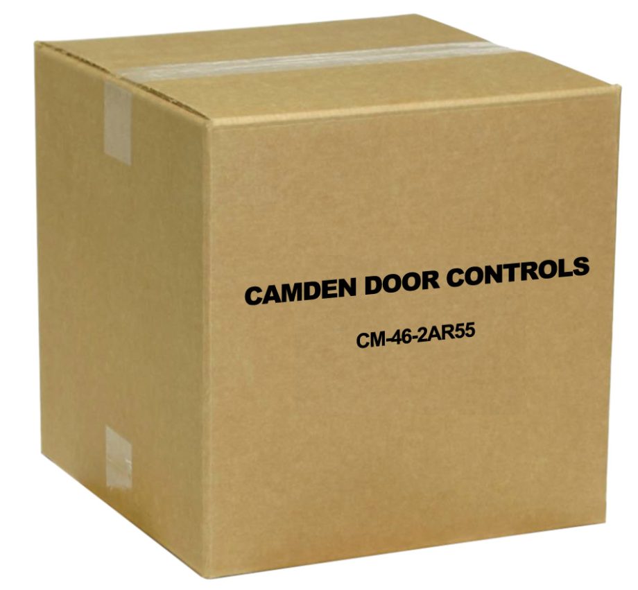 Camden Door Controls CM-46-2AR55 AURA Illuminated Switch Kits, Flush Mount, WHEELCHAIR Symbol with Arrow Right, Blue Graphics