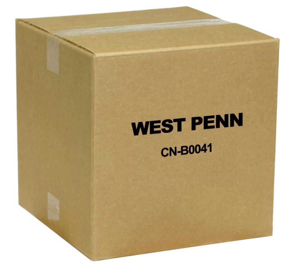 West Penn CN-B0041 8mm Boots for Cat6 Gray, 100 Pack