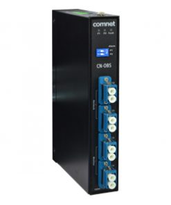Comnet CN-OBSM Industrial 2-port Bypass Switch, Multi Mode, LC Connector