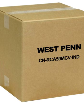 West Penn CN-RCA59MCV-IND RG59/U Universal RCA Coaxial Connector