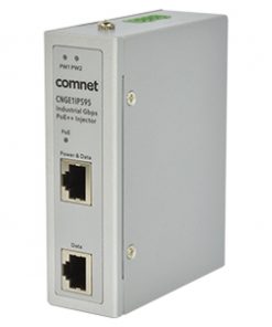 Comnet CNGE1IPS95 Industrial 60/95 W Gigabit Power over Ethernet Midspan Injector