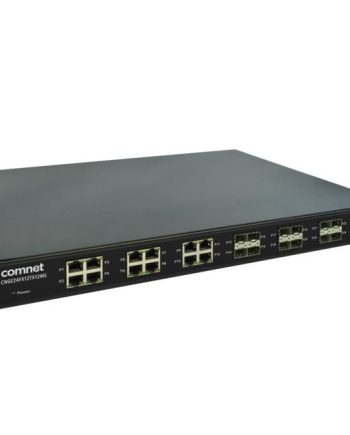 Comnet CNGE24FX12TX12MS 24-Port Hardened Managed Ethernet Switch