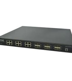 Comnet CNGE24FX12TX12MSPOE 24-Port Hardened Managed Ethernet Switch