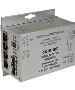 Comnet CNGE4+2SMS-M Small Surface Mount 6 Port Gigabit Ethernet Self-Managed Switch