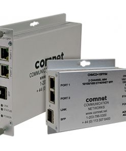 Comnet CNMC2+1SFP 2 Channel 10/100/1000 Mbps Ethernet SFP, ComFit Standard Unit