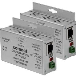 Comnet CLKFE1POEC Copperkit Two Single Channel Ethernet COAX Extenders