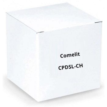Comelit CPDSL-CH Freestanding Pedestal for 316 Touch and Sense Panels- Chrome Finish
