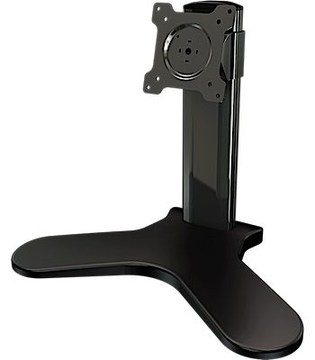 Crimson DS1 Single Monitor Desktop Stand, Black