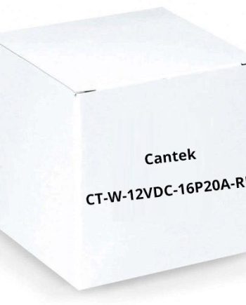 Cantek CT-W-12VDC-16P20A-RM 16 PTC Output Regulated 20 Amps Rack Mount