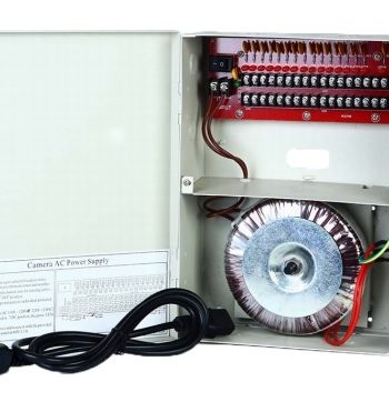 Cantek CT-W-24VAC-9P10A 9 PTC Output CCTV Distributed Power Supply