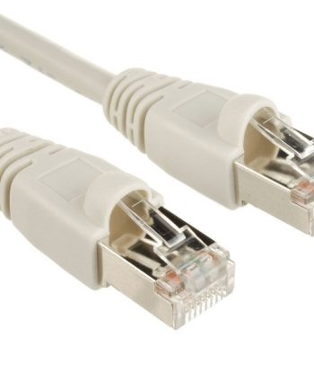 Cantek CT-W-CAT6-100-W CAT 6 UTP Patch Cable, White, 100 Feet