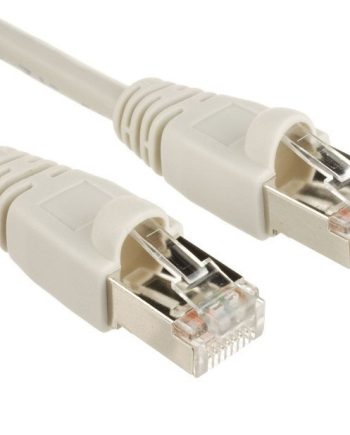 Cantek CT-W-CAT6-3-W CAT 6 UTP Patch Cable, White, 3 Feet