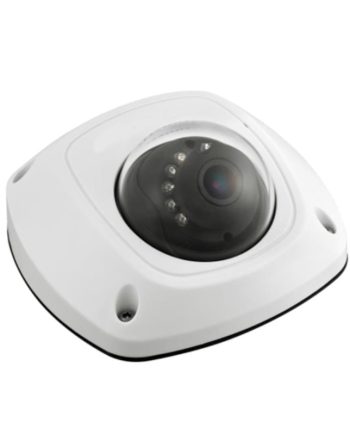 Cantek CT-W-NC305-WDA-2-8mm 5 Megapixel Outdoor WDR Network Mini Dome Camera, 2.8mm Lens