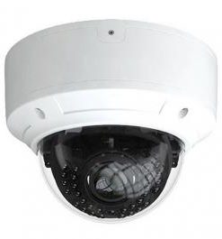 Cantek Plus CTP-TLV13NV 3 Megapixel IP H.264 IR Outdoor Vandal Dome Camera, 2.8-12mm Lens