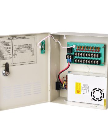 Cantek Plus CTPSB-12VDH10A-9 9 Channel / 10 Amp Power Distribution Box, DC 12V