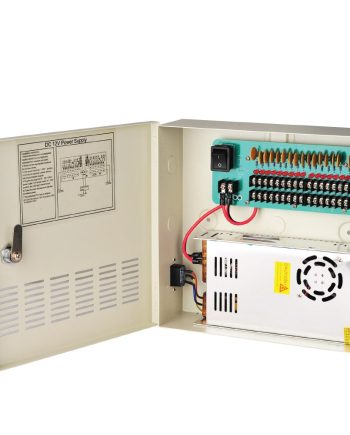 Cantek Plus CTPSB-12VDH20A-18 18 Channel / 20 Amp Power Distribution Box, DC 12V