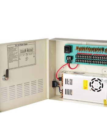 Cantek Plus CTPSW-12VDH30A-18 18 Channel / 30 Amp Power Distribution Box, DC 12V