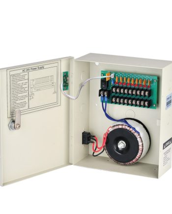 Cantek Plus CTPSW-24VAH10A-9 9 Channel / 10 Amp Power Distribution Box, AC 24V