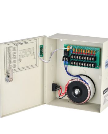 Cantek Plus CTPSW-24VAH5A-9 9 Channel / 5 Amp Power Distribution Box, AC 24V