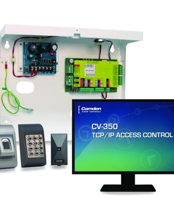 Camden Door Controls CV-352-K2 TCP/IP and RS485 Controller, Power Supply, Transformer, Metal Cabinet and CV-930-SL AWID/HID Proximity Card Readers