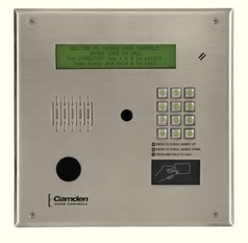 Camden Door Controls CV-TAC400B Master Directory, 4 Line Electronic Display with USB/485 Interface for Local Programming/Monitoring, Software Included