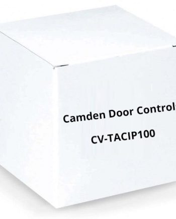Camden Door Controls CV-TACIP100 VOIP Telephone Entry and Access Control Panel, Browser Based Software, Network and RS485 Interface Included