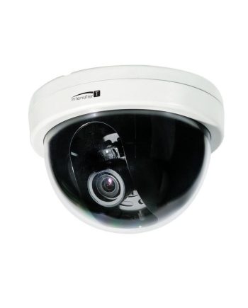 Speco CVC6246TW HD-TVI 1080p Intensifier T Indoor Dome Camera, 2.8-12mm Lens, White