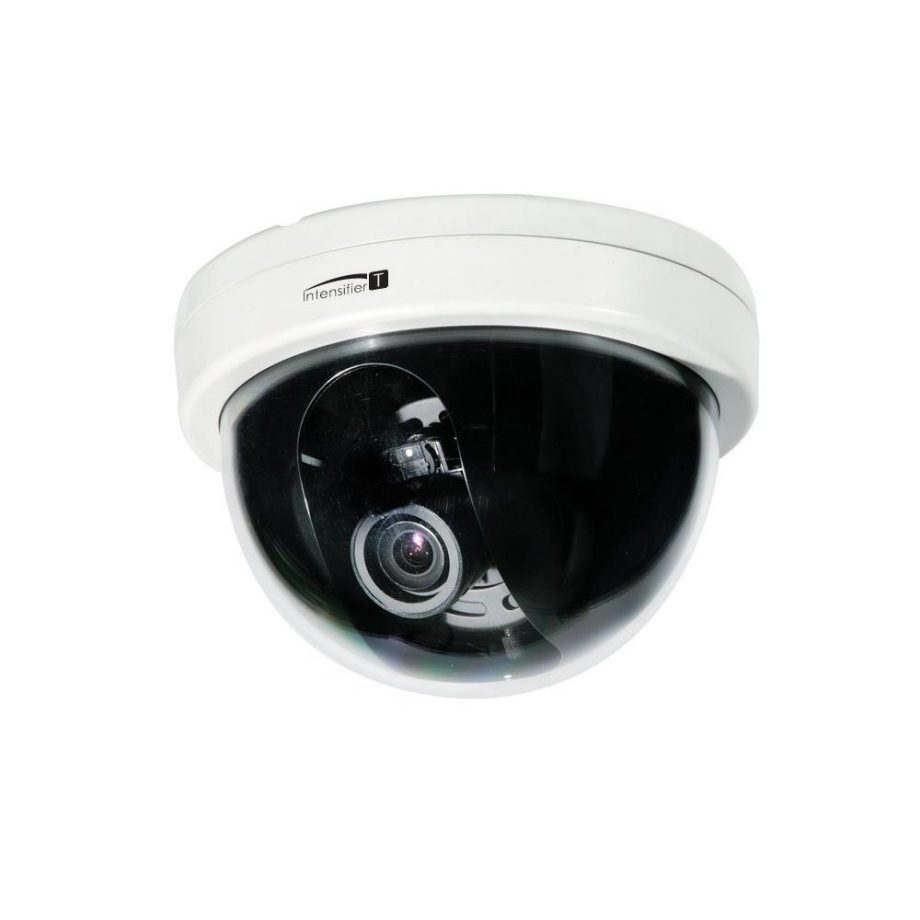 Speco CVC6246TW HD-TVI 1080p Intensifier T Indoor Dome Camera, 2.8-12mm Lens, White