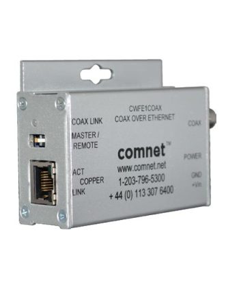 Comnet CWFE1COAX/M Small-Size Single Channel Ethernet over Coax