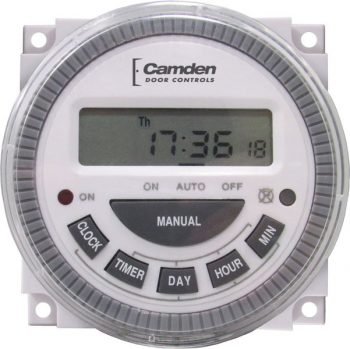 Camden Door Controls CX-247H-12 7 Day Programmable Timer with First-Man in Function