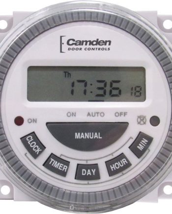 Camden Door Controls CX-247H-12 7 Day Programmable Timer with First-Man in Function