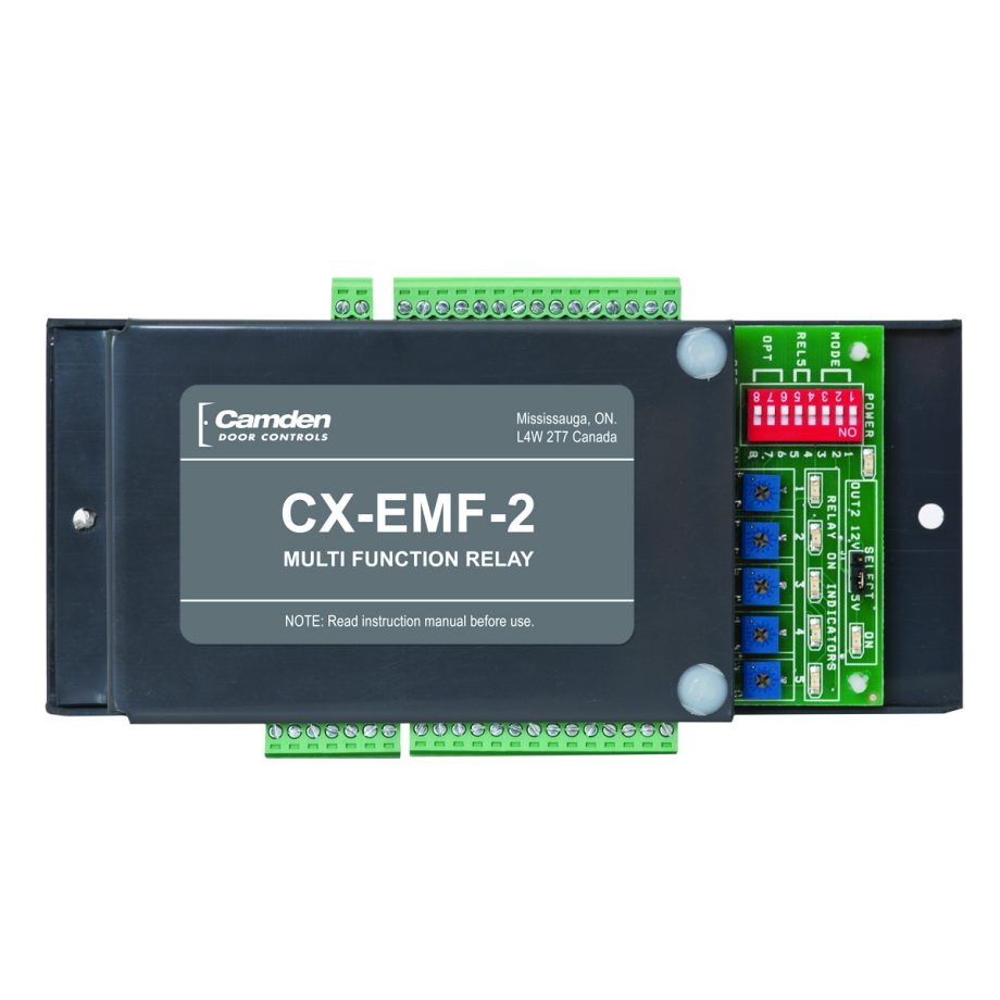Camden Door Controls CX-EMF-2 Multi-function Relay, Plastic Enclosure